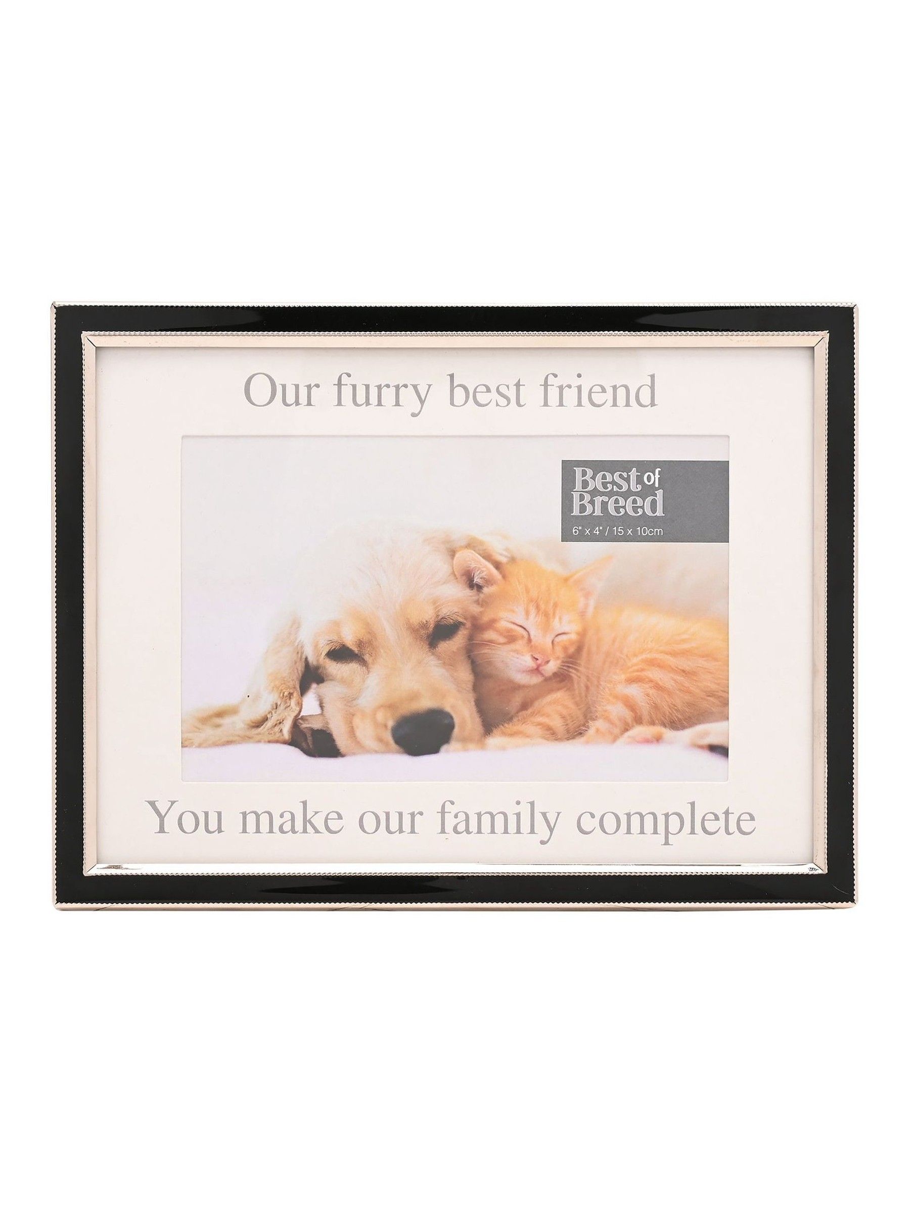 Best Of Breed Unisex White Widdop Our Furry Best Friend Photo Frame - Image 1