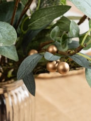 Scottish Everlastings Ltd Green Artificial Rustic Eucalyptus Arrangement - Image 2 of 3