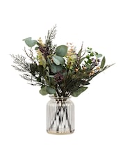 Scottish Everlastings Ltd Green Artificial Rustic Eucalyptus Arrangement - Image 3 of 3