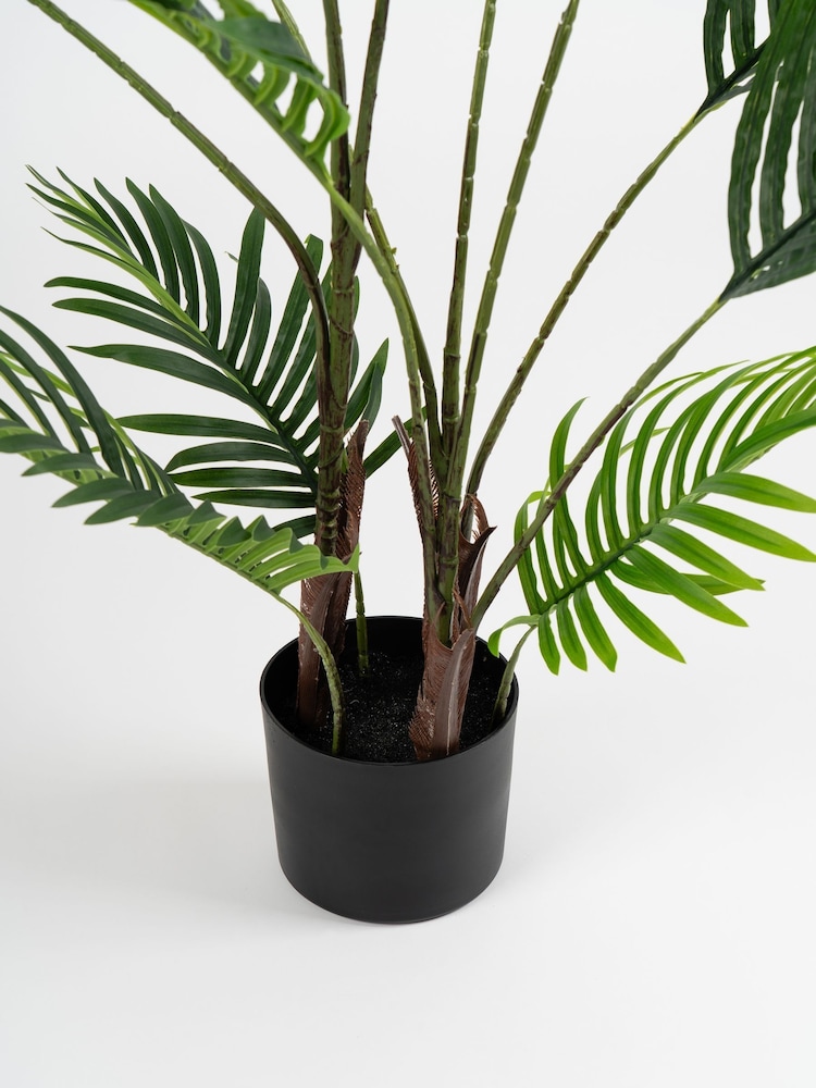 Scottish Everlastings Ltd Green Artificial Real Touch Palm Tree - Image 3 of 3