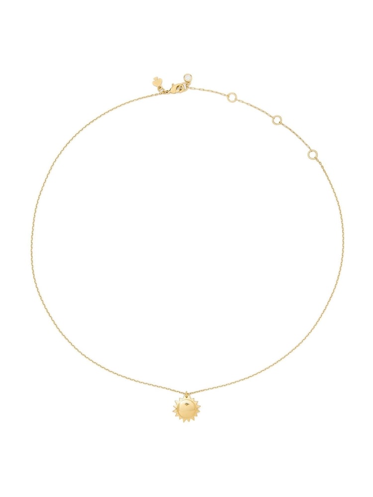 Kate Spade Gold Tone You Are My Sunshine Necklace - Image 1 of 3