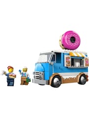 LEGO City Doughnut Truck Toy, Set with 2 Minifigures 60452 - Image 2 of 8