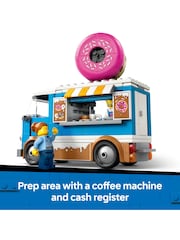 LEGO City Doughnut Truck Toy, Set with 2 Minifigures 60452 - Image 4 of 8