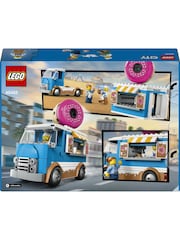 LEGO City Doughnut Truck Toy, Set with 2 Minifigures 60452 - Image 8 of 8