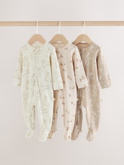 Srpskohrvatski / srpskohrvatski - Dvosmerni rar Beba Sleepsuits 3 Pack (0-2god) - Slika 1 od 8