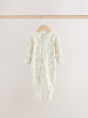 Srpskohrvatski / srpskohrvatski - Dvosmerni rar Beba Sleepsuits 3 Pack (0-2god) - Slika 3 od 8