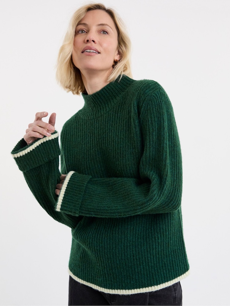 JD Williams Pullover mit geripptem abgestuftem Saum - Bild 2 von 4