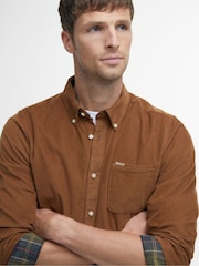 Barbour® Natural Ramsey Tailored Cord Shirt - Image 4 of 6