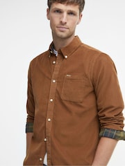 Barbour® Natural Ramsey Tailored Cord Shirt - Image 5 of 6