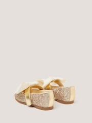 Monsoon Glitter Bow Mary Jane Ballet Flats - 3의 이미지 3