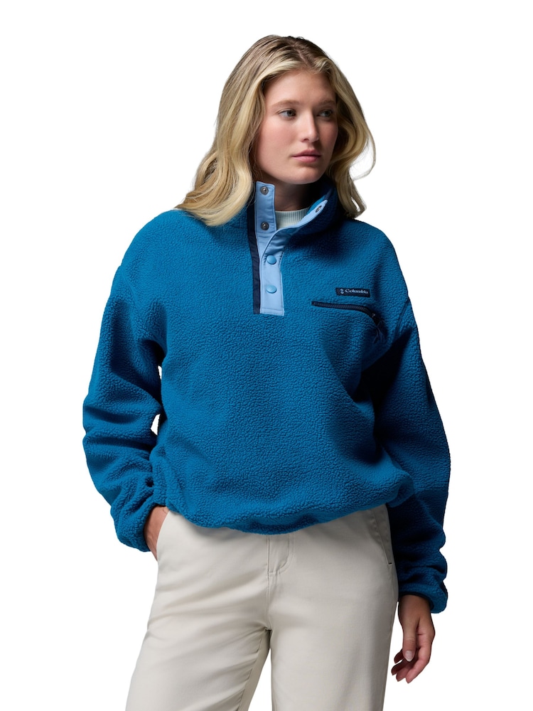 Columbia Blue Helvetia™ II Cropped Half Snap Fleece - Image 1 of 5