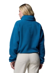 Columbia Blue Helvetia™ II Cropped Half Snap Fleece - Image 3 of 5