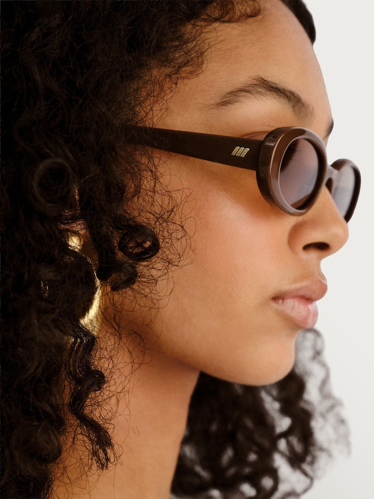 Le Specs Brown Outta Love Sunglasses - Image 2 of 5 Le Specs Brown Outta Love Sunglasses - Image 2 of 5