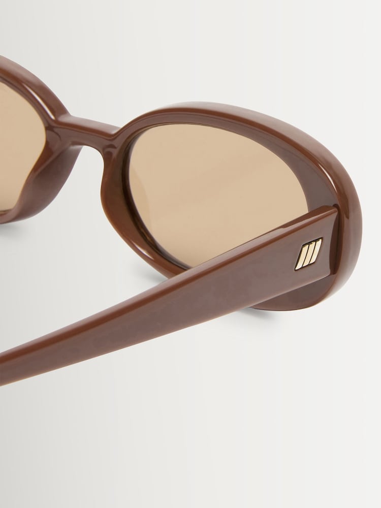 Le Specs Brown Outta Love Sunglasses - Image 5 of 5 Le Specs Brown Outta Love Sunglasses - Image 5 of 5