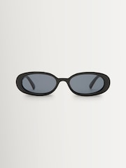 Le Specs Black Outta Love Sunglasses - Image 1 of 5