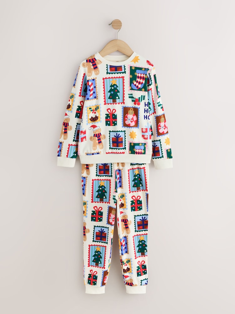 Ecru Family Christmas Matching Pyjamas Set (9mths-16yrs) - Image 1 of 3