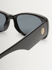 Le Specs Black Unreal Sunglasses - Image 5 of 5