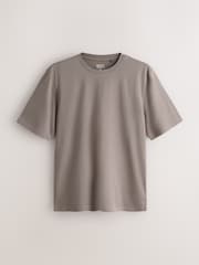 White/Olive/Green/Stone/Purple/Yellow Regular Fit Essential Cotton T-Shirts 6 Pack - Image 5 of 17