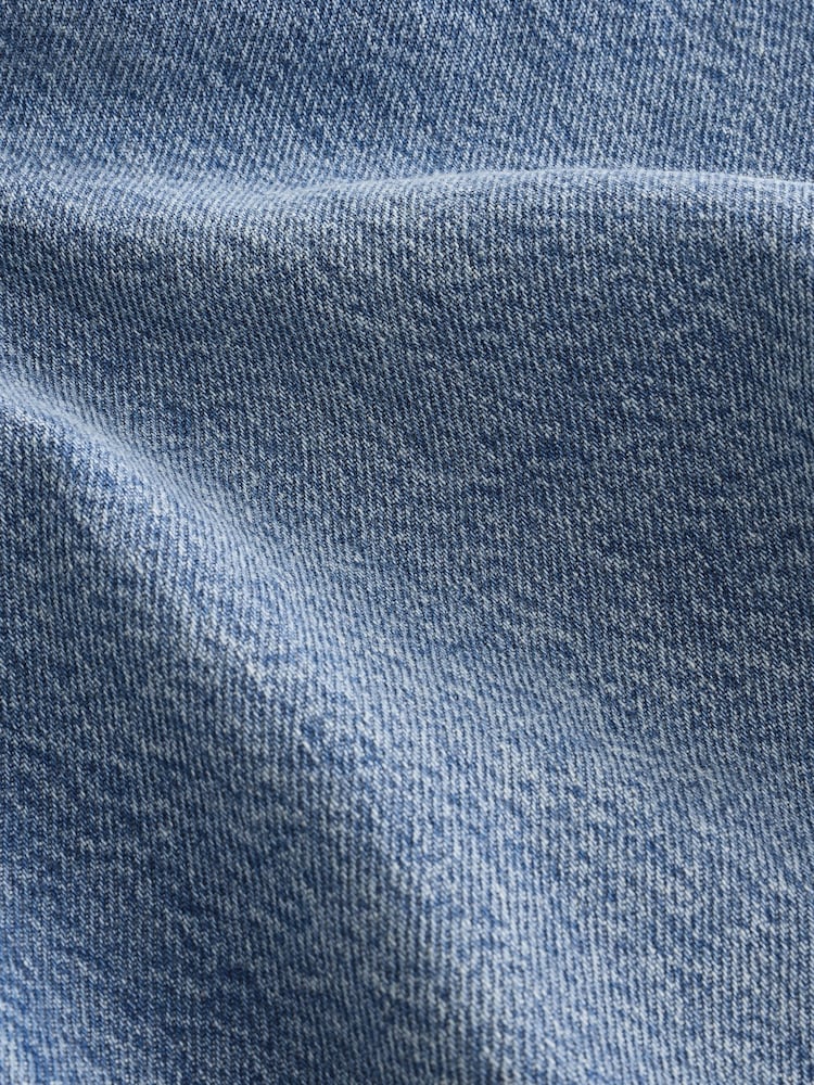 Light Blue Bermuda Denim Jort Shorts - Image 10 of 10