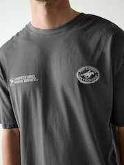 Grey Stamps Relaxed Fit US Postal Service License Graphic T-Shirt - Image 6 of 10