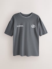 Grey Stamps Relaxed Fit US Postal Service License Graphic T-Shirt - Image 8 of 10