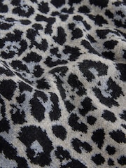 Gris léopard - Zip Through Cosy Cardigan - Image 8 de 8