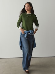 Multi Long Sleeve Crew Neck T-Shirts 5 Pack - Image 3 of 12