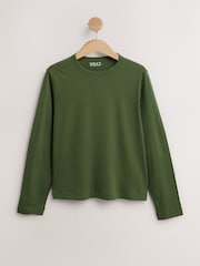 Multi Long Sleeve Crew Neck T-Shirts 5 Pack - Image 7 of 12