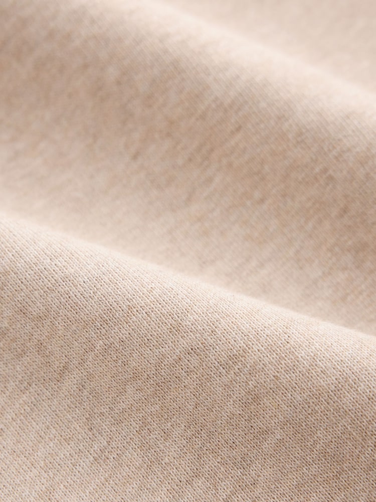 Neutral Marl Quarter Zip Sweatshirt - Image 9 of 9 Neutral Marl Quarter Zip Sweatshirt - Image 9 of 9