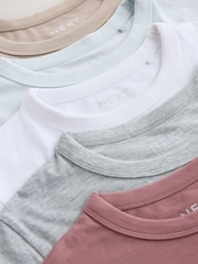 Mineral - Short Sleeve Crew Neck Girlfriend T-Shirts 5 Pack - Larawan 11 ng 12
