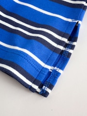 Blue Stripe Crew Neck Long Sleeve Top - Image 9 of 9