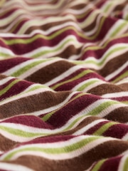 Brown Stripe Layered Long Sleeve Top - Image 10 of 10