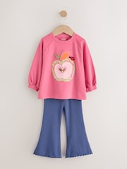 Rose pomme - Ensemble Manches longues Top et Leggings (3mths-7yrs) - Image 5 de 11