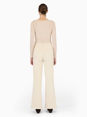 7 For All Mankind Vintage Oatmeal Lotta Luxe Vintage Jeans - Image 2 of 6