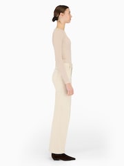 7 For All Mankind Vintage Oatmeal Lotta Luxe Vintage Jeans - Image 4 of 6