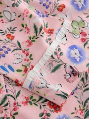 Cath Kidston Pink Butterfly Bloom Button Through Pyjamas - Image 10 of 11