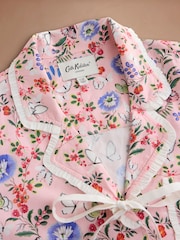 Cath Kidston Pink Butterfly Bloom Button Through Pyjamas - Image 7 of 11