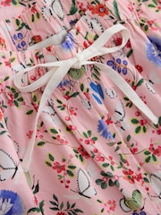 Cath Kidston Pink Butterfly Bloom Button Through Pyjamas - Image 8 of 11