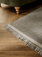 Laura Ashley Green Wool Rug - Image 3 of 4