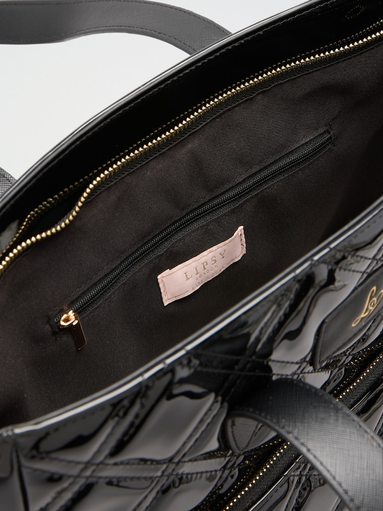 Quilted Shopper School Bag - Imagen 4 de 4 Quilted Shopper School Bag - Imagen 4 de 4