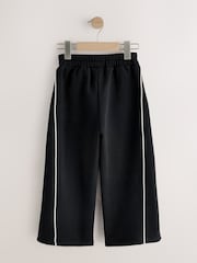 Black Side Pleat Wide Leg Joggers (3-16yrs) - Image 7 of 10