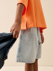 Orange Supersoft Oversized Boxy T-Shirt (3-16yrs) - Image 5 of 9