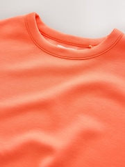 Orange Supersoft Oversized Boxy T-Shirt (3-16yrs) - Image 8 of 9