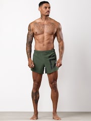 Gym King Green Fight Division Combat 5 Shorts - Image 1 of 4