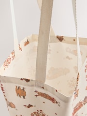 Neutral Hamish Shopper Bag - Image 5 of 5