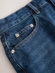 Denim Dark Blue Hourglass Denim Mini Skirt - Image 5 of 6