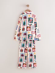 Ecru All Over Print Christmas Matching Family Pyjamas (9mths-16yrs) - Image 7 of 9