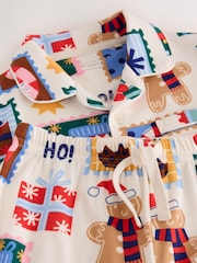 Ecru All Over Print Christmas Matching Family Pyjamas (9mths-16yrs) - Image 9 of 9