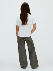 Calvin Klein White Logo T-Shirt - Image 2 of 6