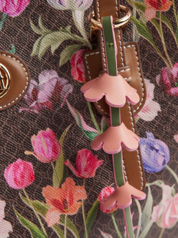 River Island Brown Tulip Shopper and Purse Bundle - Image 2 of 2